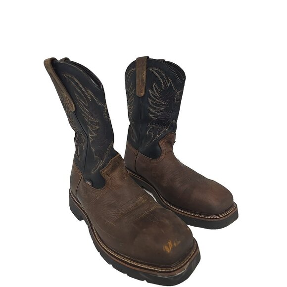 Thorogood Men's 11" Steel Toe WP Western Wellington Work Boot USA 804-4330 11 2E - Picture 1 of 6